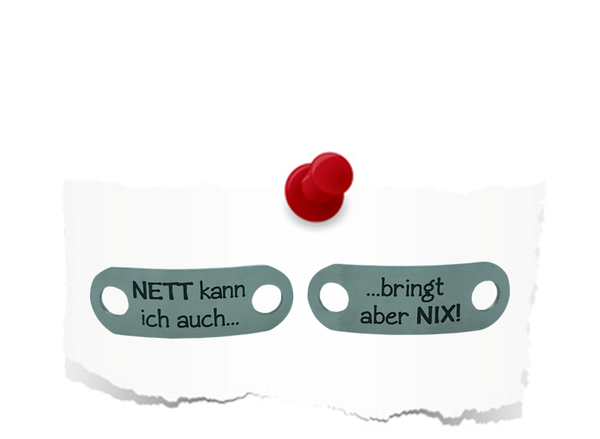 Double TAG: "NETT kann ich auch...bringt aber NIX!" - Matt